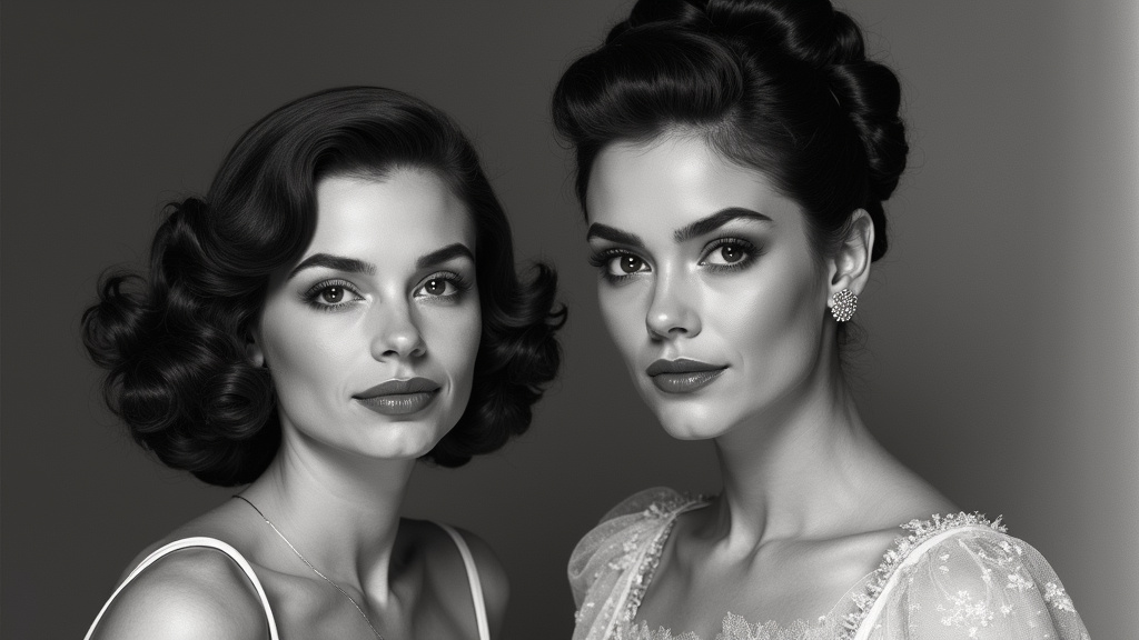 Les douze enfants de Joséphine Baker réunis dans les années 1960 au château des Milandes